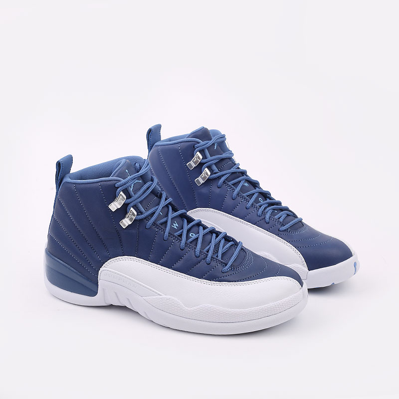 мужские синие кроссовки Jordan 12 Retro 130690-404 - цена, описание, фото 2